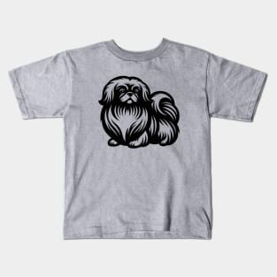 Pekingese Dog Kids T-Shirt